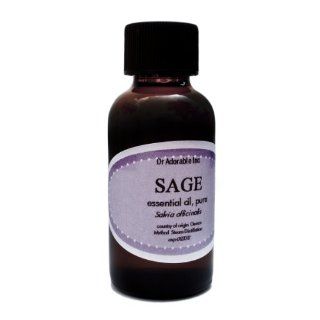 Sage Essential Oil, 100% Pure Organic 0.6 Oz/18 Ml Beauty