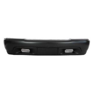 CarPartsDepot, Front Bumper Facial Cover Primed w/o Fog Hole 2WD Replacement, 352 19669 10 GM1000557 12377119 Automotive