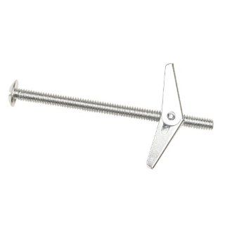 Steel Toggle Bolt, Zinc Plated Finish, Right Hand Threads, Inch