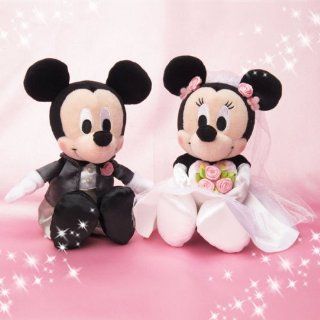 Bridal stuffed S Mickey Mouse & Minnie Mouse Heart BOX Toys & Games