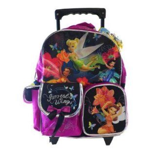 TinkerBell Small BackPack   Disney's Fairies Small Rolling School Bag [Toy] Clothing