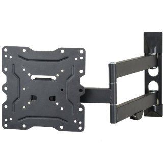 VideoSecu LED LCD TV Wall Mount for most 22" 47" LCD, LED & Plasma Televisions and some models up to 55" inches   up to 88 lb VESA 400x400 mm with Full Motion Swivel Articulating Arm, 20 in Extension and Post installation Leveling System