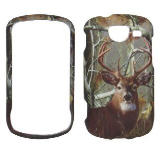 Camoflague Real Tree Black Deer Faceplate Hard Case Protector for Samsung U380 Brightside Cell Phones & Accessories