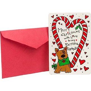 Crunchkins Crunch Edible Card, Merry Christmas, Faithful Friend
