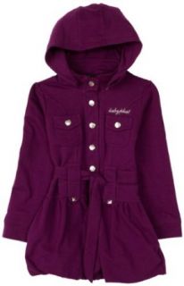 Baby Phat Girls 2 6X Bubble Hem Jacket,Purple,4 Clothing