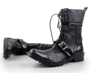 Gino Castel 100% Good Cowhide 2012 Durable Fashion Knee High Mens Dress Martin Boots Show & Feast & Party & Trip Welcomed Unique Wild Design Cool Leather Shoes Size US 8 Shoes