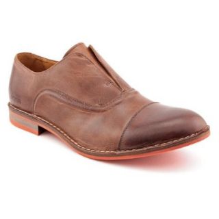 Kenneth Cole Reaction Men's Key Maker Slip On   Brown Nubuck Shoes