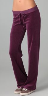 Juicy Couture Velour Original Leg Pants