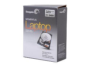Seagate Momentus ST903203N1A2AS RK 320GB 5400 RPM 8MB Cache SATA 3.0Gb/s 2.5" Internal Notebook Hard Drive Retail kit