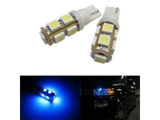 iJDMTOY 9 SMD 5050 168 194 2825 LED Bulbs For Parking City Lights, Ultra Blue