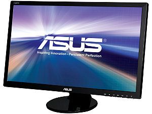 ASUS VE278H Black 27" 2ms (GTG) HDMI Widescreen LED Backlight LCD Monitor 300 cd/m2 ASVR 50000000:1 (1200:1) Built in Speakers