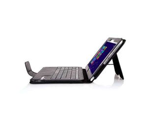Geek Buying New Removable Bluetooth Keyboard Case Cover Stand for Samsung Galaxy ATIV Tab 3 10.1 XE300T Android Tablet   Black