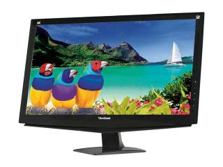 ViewSonic VA2448m LED Black 24" Full HD LED Backlight LCD Monitor w/Speakers 300 cd/m2 DC 10,000,000:1 (1,000:1)