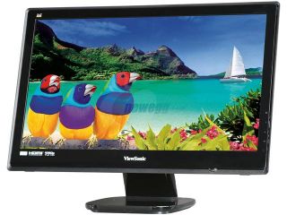 ViewSonic VX2253mh LED Black 22" Full HD HDMI LED Backlight LCD Monitor Slim Design w/Speakers 300 cd/m2 DC 30,000,000:1 (1,000:1)