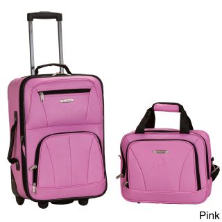 Rockland New Generation 2 piece Lightweight Carry on Softsided Luggage Set