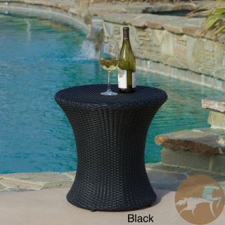 Christopher Knight Home Adriana Pe Wicker Outdoor Accent Table