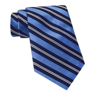 Stafford Stull Stripe Tie, Blue, Mens