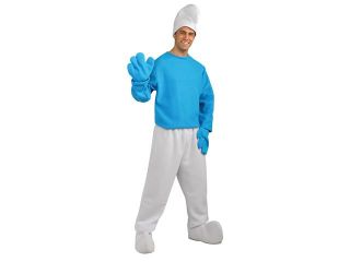The Smurfs Movie Deluxe Smurf Costume Adult Extra Large