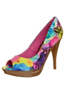 Roberta Farc   Peeptoe heels   multicoloured