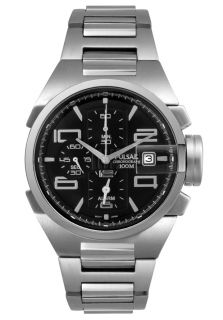 Pulsar PF3707X1  Watches,Mens Chronograph Alarm Stainless Steel, Chronograph Pulsar Quartz Watches