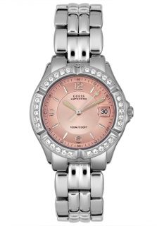 Guess 75791M  Watches,Womens   Stainless Steel Pink Dial, Casual Guess Quartz Watches