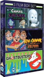 Caspers Scare School / Alvin and the Chipmunks meet the Wolfman / Extreme Ghostbusters DVD