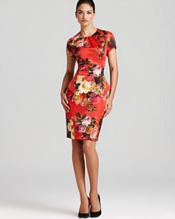 BASLER Floral Satin Dress  's Exclusive