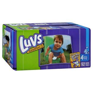 Luvs  Diapers, Size 4 (22 37 lb), 92 diapers