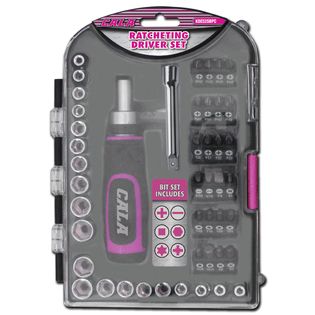 The Original Pink Box 22PIECE PINK DRILL AND DRIVER BITS SET