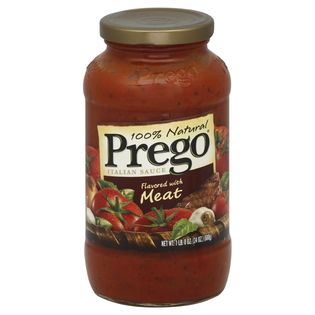 Prego  Italian Sauce, Flavored with Meat, 24 oz (1 lb 8 oz) 680 g