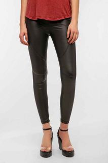 Faux Leather Mary Legging