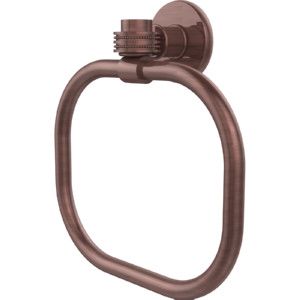 Allied Brass 2016D CA Continental Antique Copper  Towel Rings Bathroom Accessories