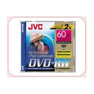 JVC DVD RW 2.8Gb 8cm 60min Pack 10 camcorder mini dvd 2.8 gb jvc dvd 