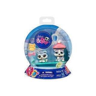 Littlest Pet Shop Chilliest Pet Pair Sleddin Fun Husky Puppy