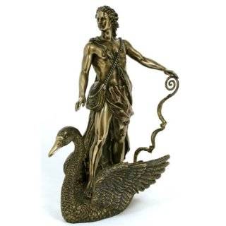  Roman Mythology Statue Real Bronze Powder Cast Sculpture, 11 inch