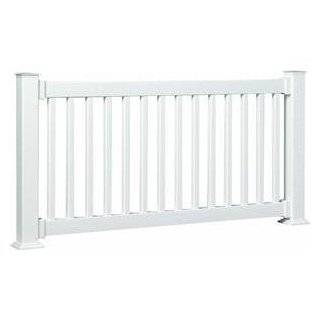   Products DW100 2 X 4 Rails With Square Balusters Railing Section