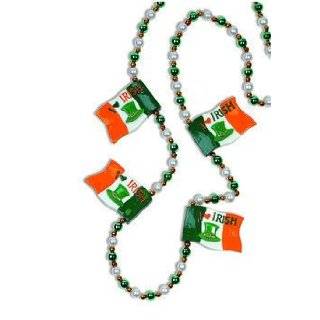  St. Patricks Day Beads   Shamrock Necklace Toys & Games