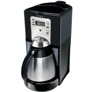  Mr. Coffee ISTX95 10 Cup Programmable Coffeemaker, Black 