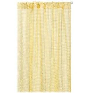  Sleeping Partners Yellow Gingham Curtains Clothing