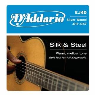  Martin M130 Silk & Steel Folk Guitar Strings, Light 