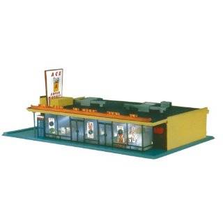    Model Power HO Scale Building Kit   Lumber Yard Toys & Games