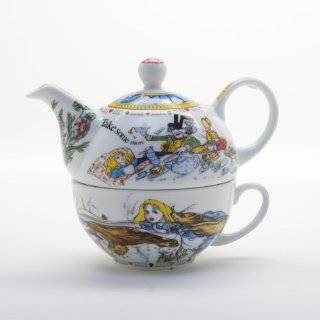 Alice In Wonderland Tea For One Teapot 10oz Cup 16oz Pot