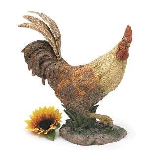Large 13 French Country Rooster Figurine.Statue For Kitchen and Home 