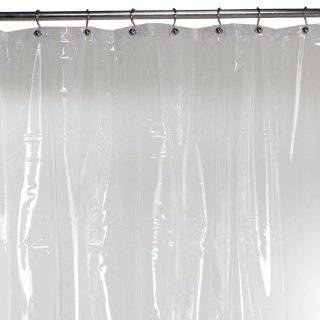 No Mildew Shower Curtain Liner   Clear 