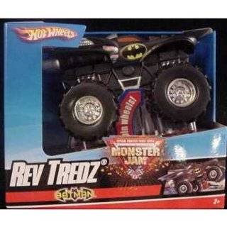 Hot Wheels Monster Jam Truck Rev Tredz BATMAN Official Monster Truck 