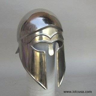 Handcrafted Greek Corinthian Helmet Wearable Armor in Steel