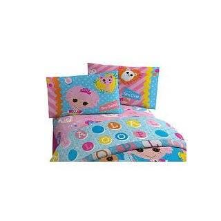 Lalaloopsy Doll Twin Sheet Set with 1 Flat, 1 Fitted Sheet and 1 