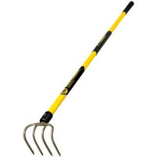   Cultivator with 5 Inch Head and Wood Handle, 54 Inch Patio, Lawn