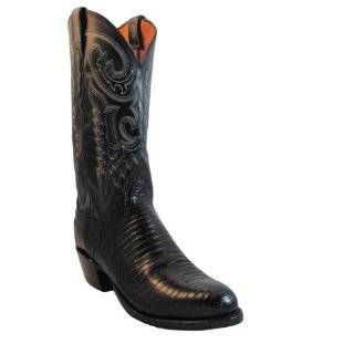  Lucchese® Black Horsehide Boot for Men Shoes