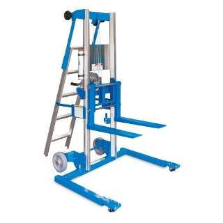 Genie GL 12 Aluminum Straddle Base Material Lift with Ladder and Steel 